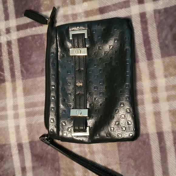 Jennifer Lopez Handbags - JLO Jennifer Lopez black wristlet purse..used some!